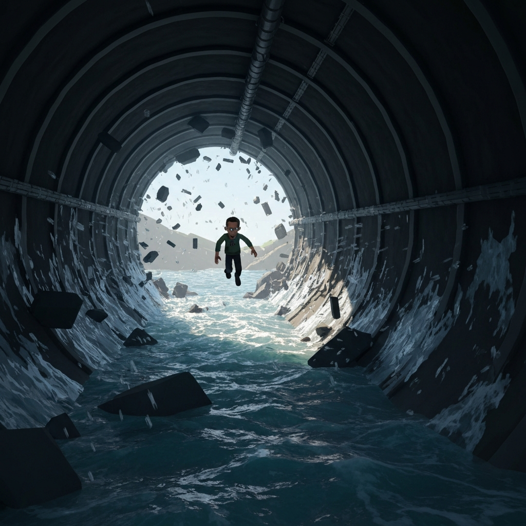 CHAPTER 87: PLUNGE TO SURVIVAL